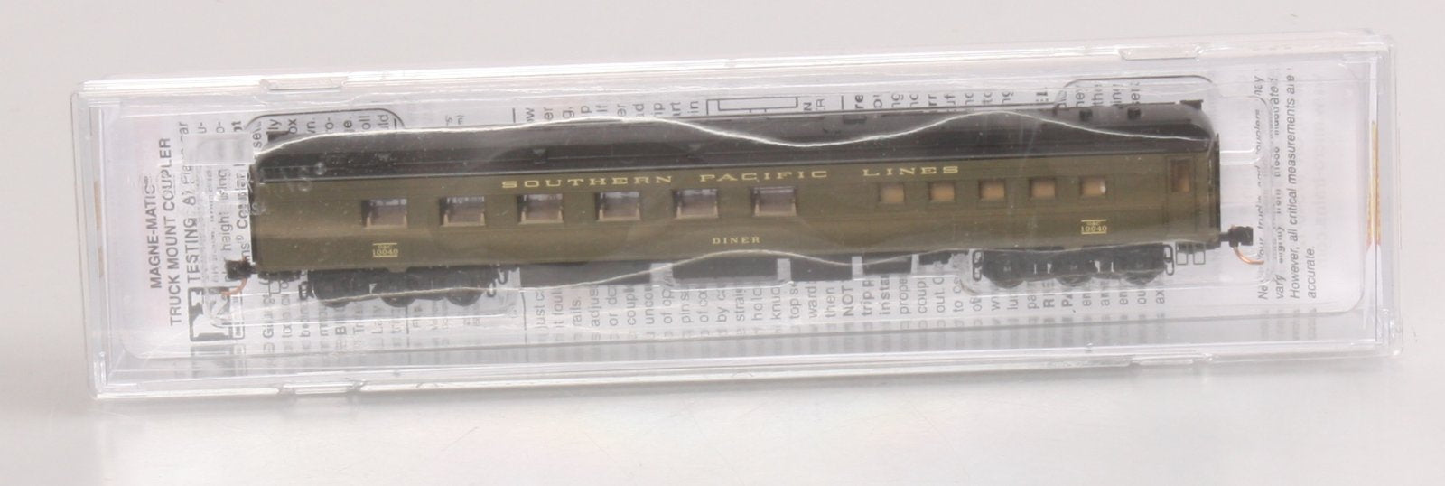 Micro-Trains 14600070 N Southern Pacific 80' Heavyweight Diner Car #10040