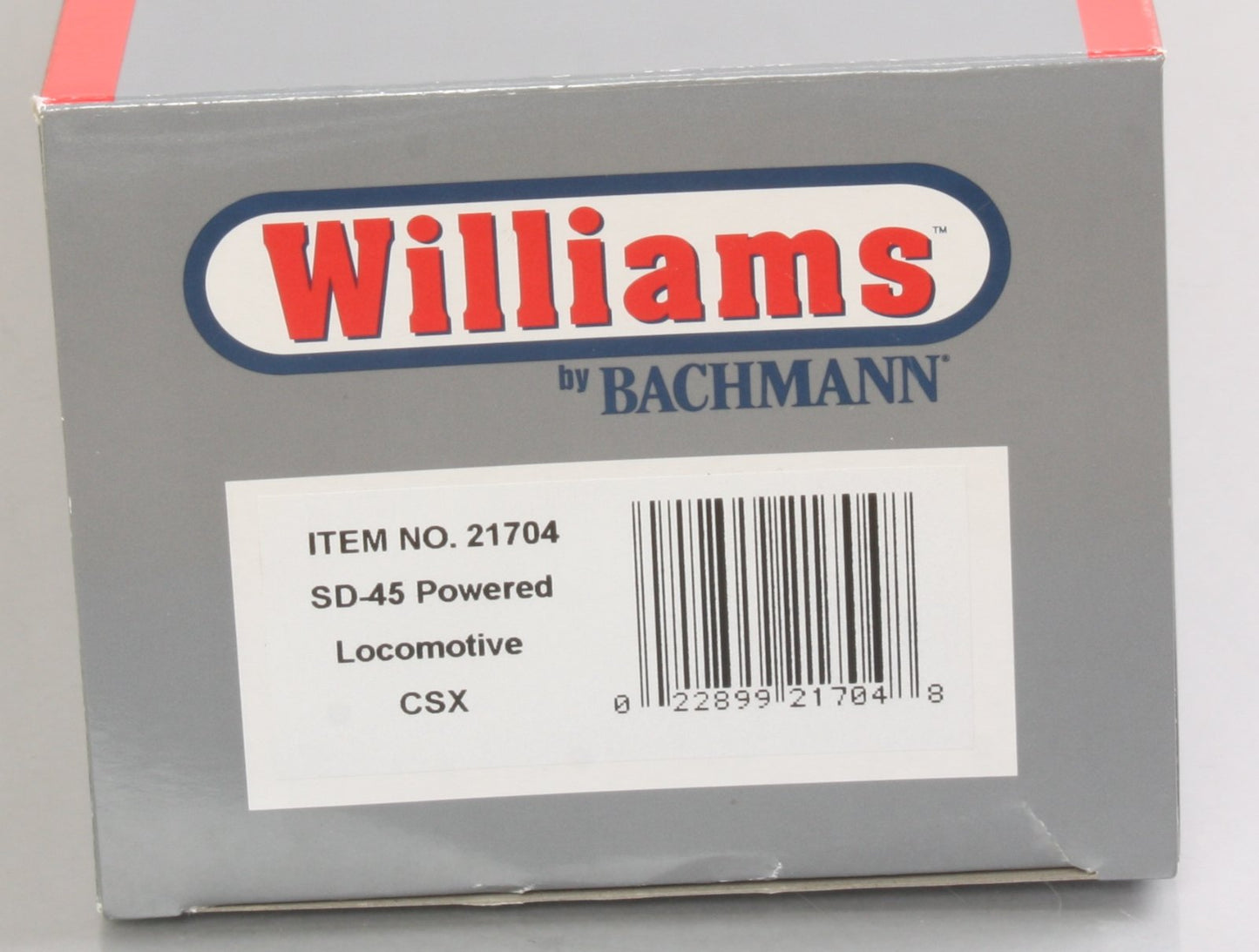 Williams 21704 CSX SD45 Powered Diesel Locomotive