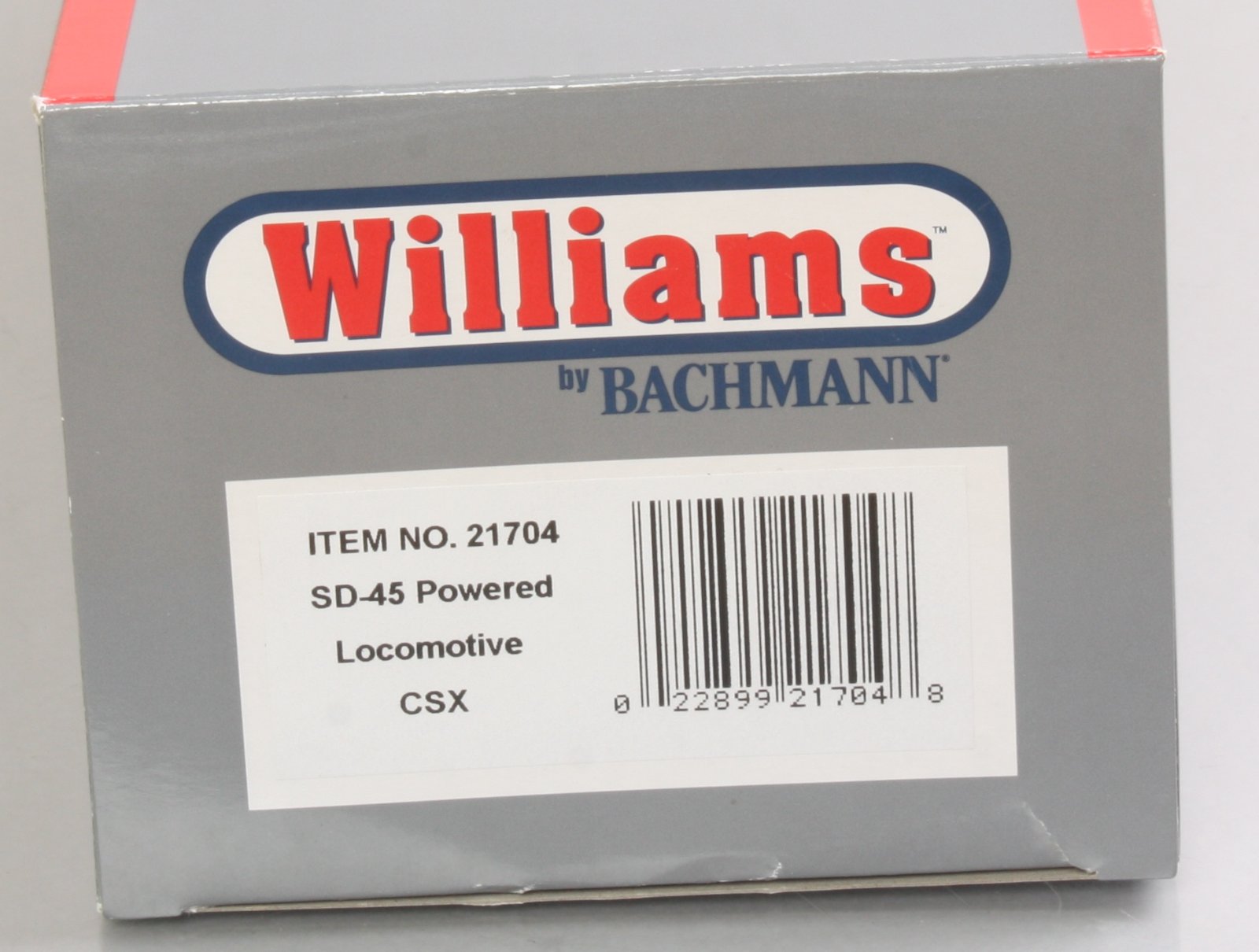 Williams 21704 CSX SD45 Powered Diesel Locomotive