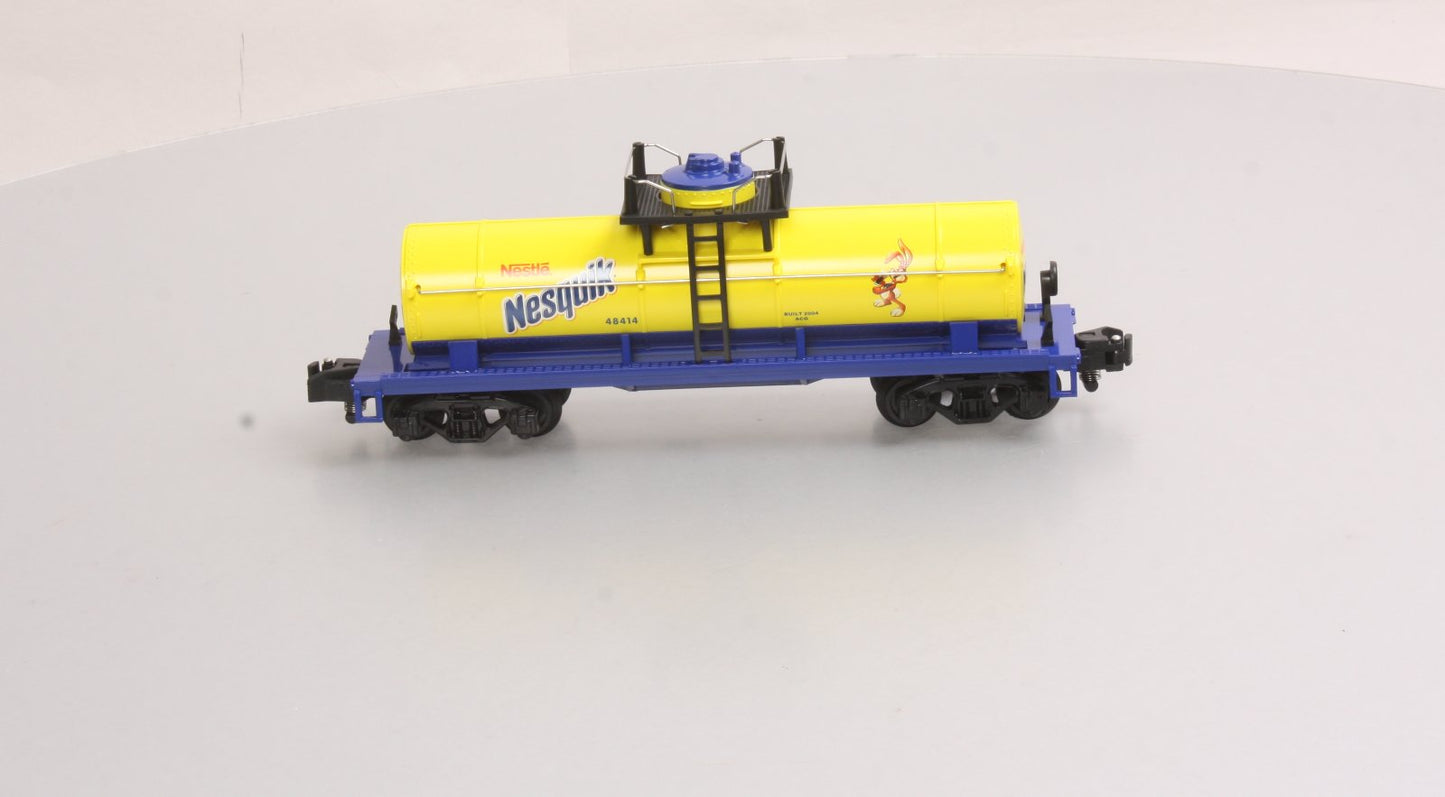 American Flyer 6-48414 S Scale Nestle Nesquik Single Dome Tank Car