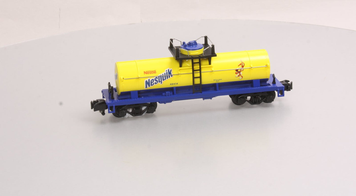 American Flyer 6-48414 S Scale Nestle Nesquik Single Dome Tank Car