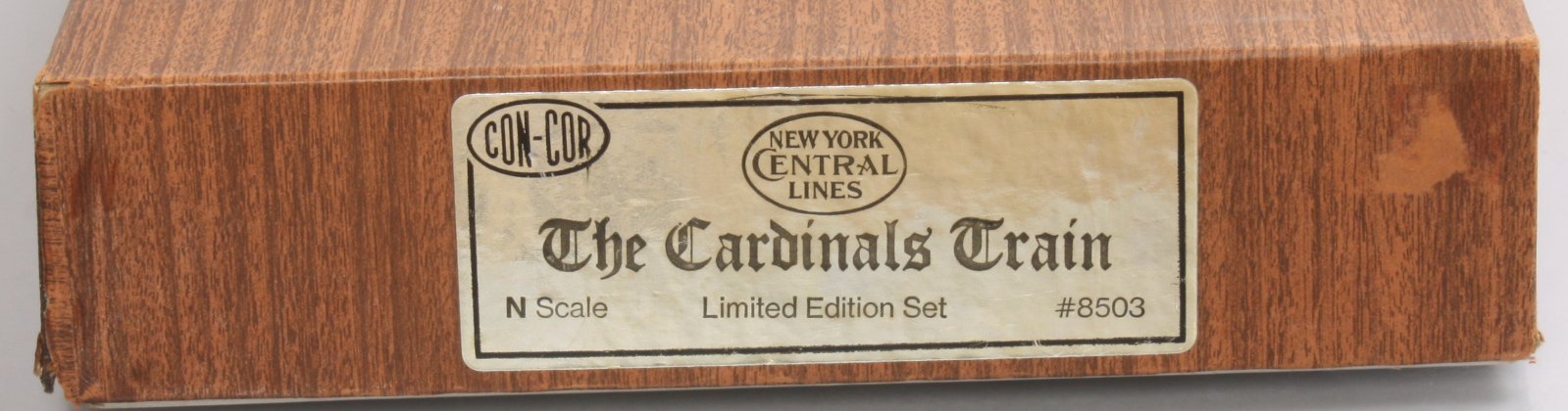 Con-Cor 8503 NYC Cardinal's N Gauge Steam Train Set