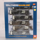 Walthers 910-56002 HO Scale Burlington Northern 50' Coal Gondola 6-Pack