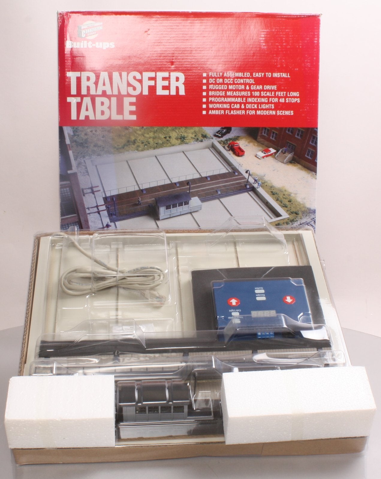 Walthers 933-2968 HO Built-Up Cornerstone Series Motorized Transfer Table