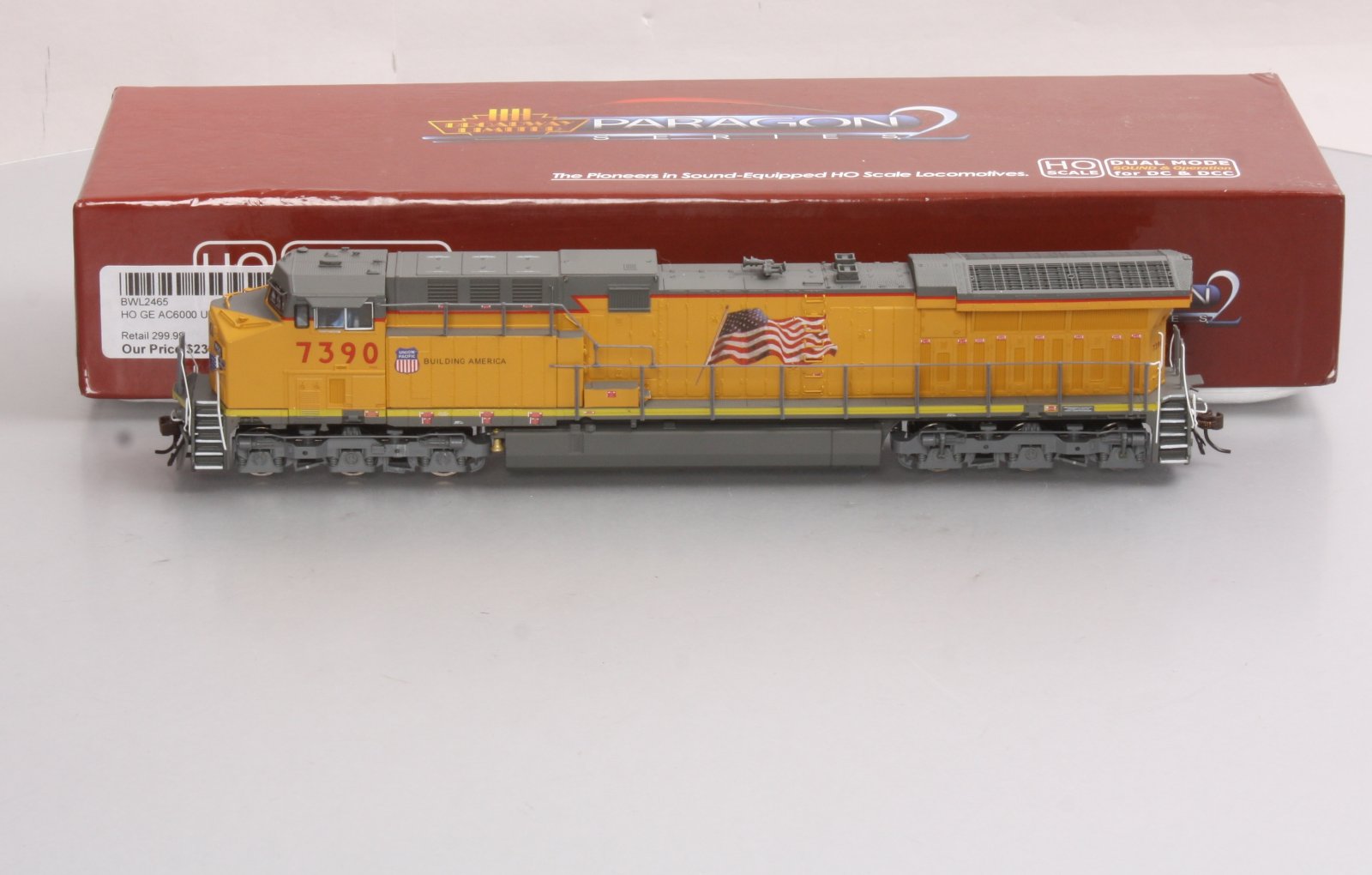 Broadway Limited 2465 HO Union Pacific Series Diesel GE AC6000 #7390 w/DCC