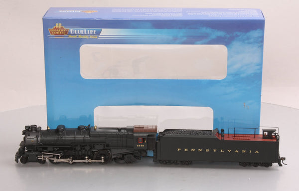 Broadway Limited 5033 HO Pennsylvania PRR Class M1a 4-8-2 with Broadway Limited 5033 HO Pennsylvania PRR Class M1a 4-8-2 with