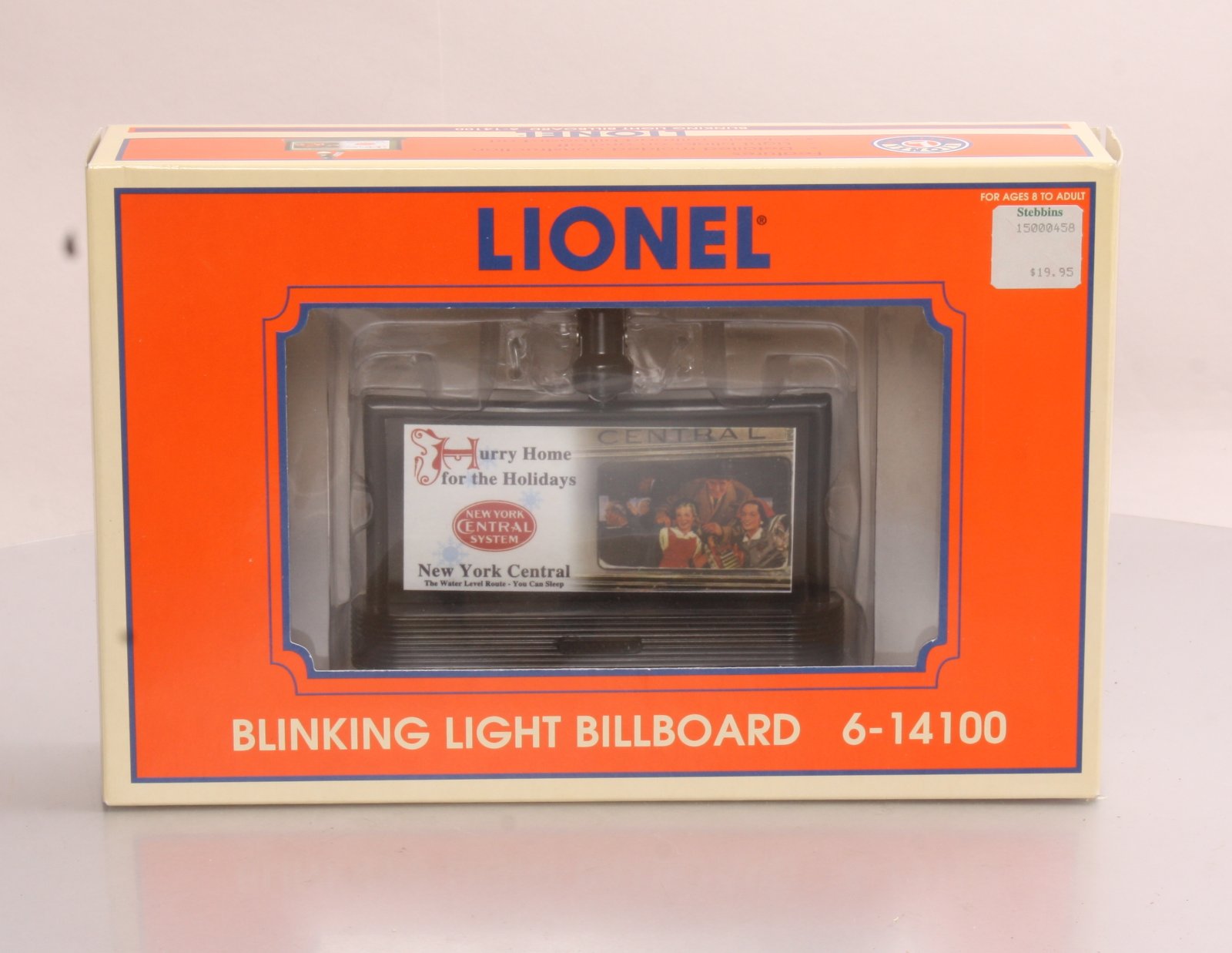 Lionel 6-14100 O Gauge Blinking Light Billboard