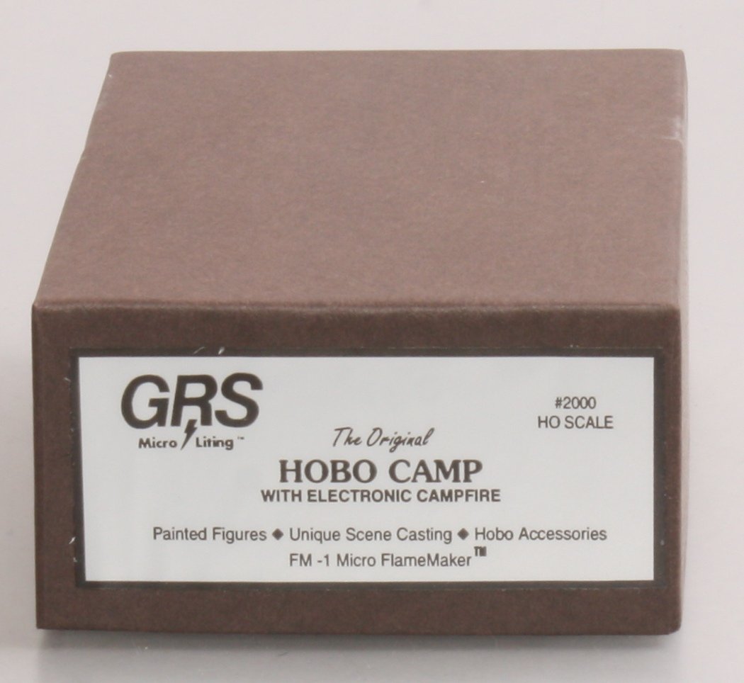 GRS 2001 HO Hobo Camp Mini Diorama Kit w/ Campfire