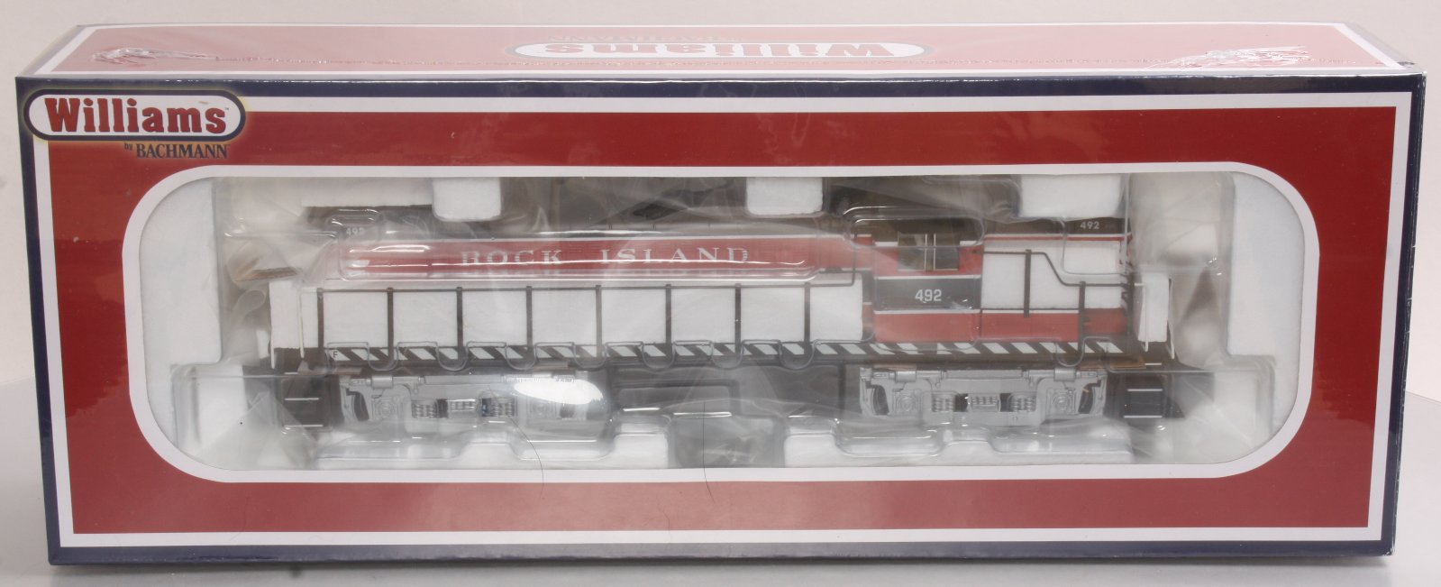 Williams 23002 O Rock Island ALCO RS3 Conventional 3-Rail Diesel Loco #492