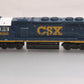 MTH 20-20150-3 CSX SD40-2 Non-Powered Diesel Engine #8620