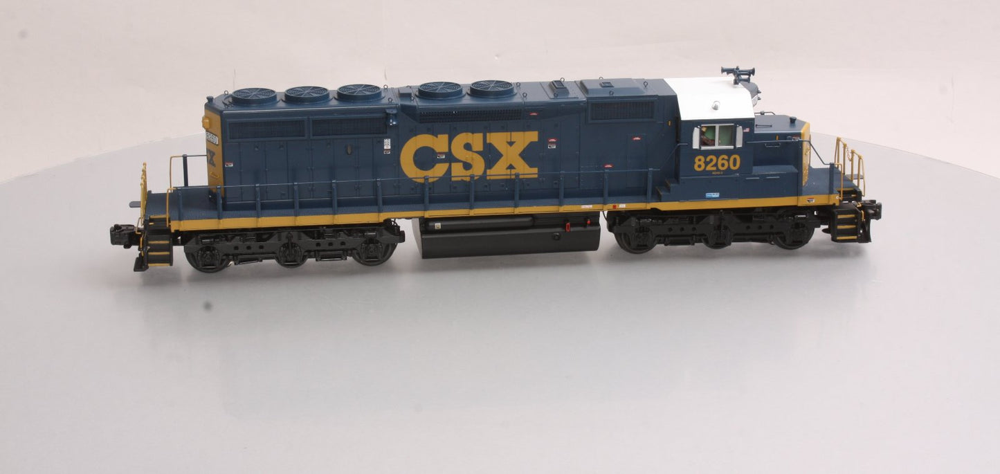 MTH 20-20150-3 CSX SD40-2 Non-Powered Diesel Engine #8620