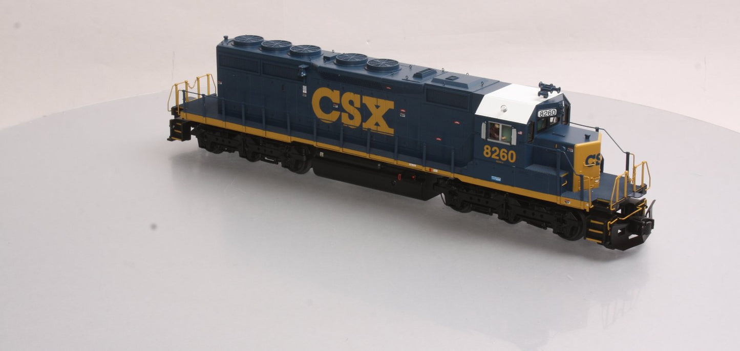 MTH 20-20150-3 CSX SD40-2 Non-Powered Diesel Engine #8620