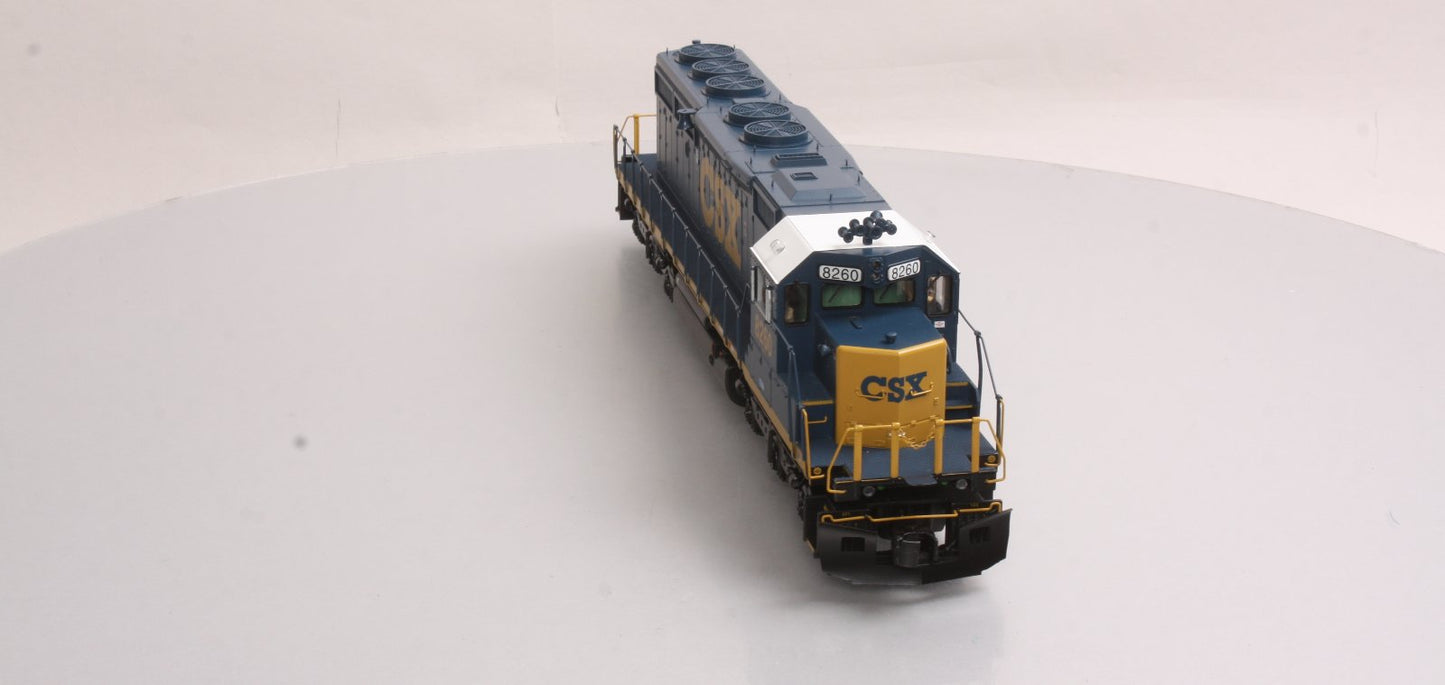 MTH 20-20150-3 CSX SD40-2 Non-Powered Diesel Engine #8620