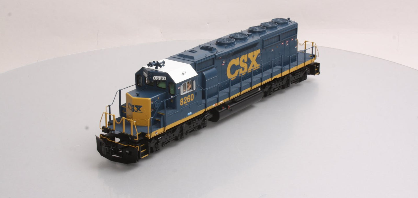 MTH 20-20150-3 CSX SD40-2 Non-Powered Diesel Engine #8620