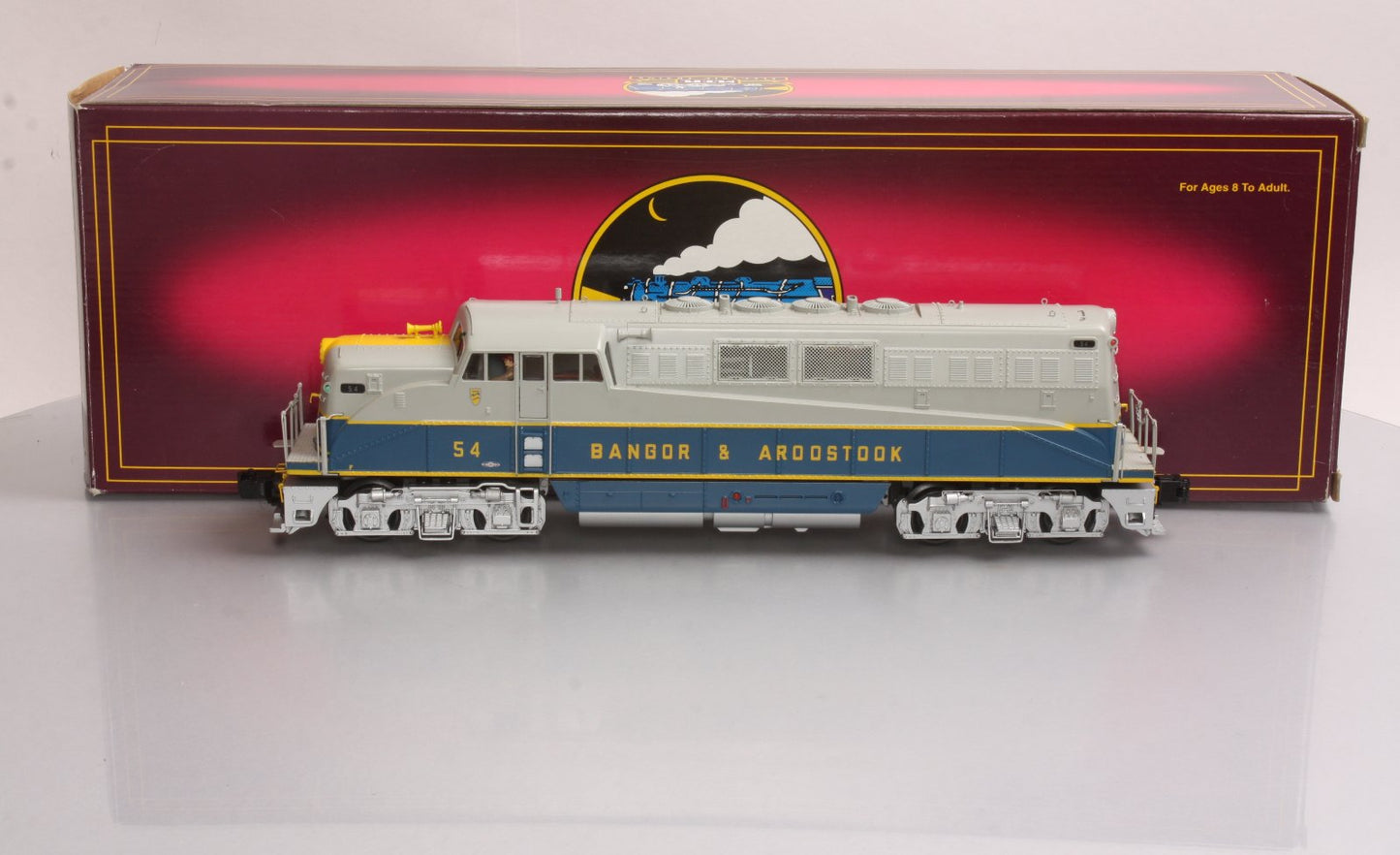 MTH 20-2685-1 Bangor & Aroostock BL-2 Diesel Engine w/PS2 #54