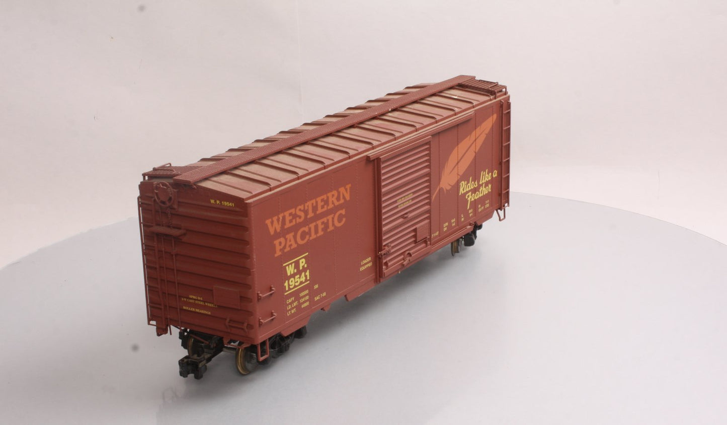 USA Trains R192193 G WP 40' PS-1 Steel Box Car with 8' Youngstown Door