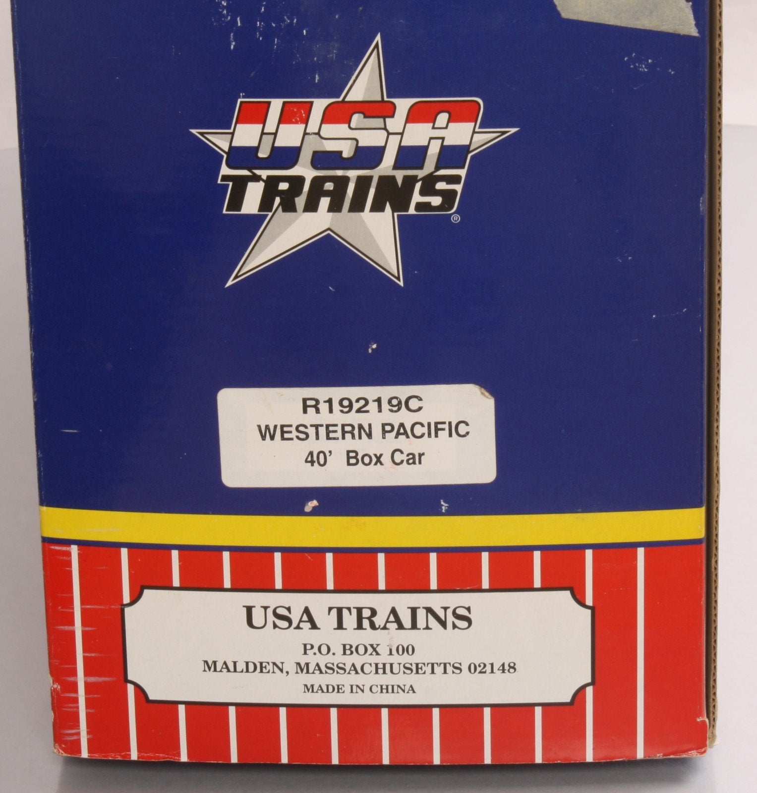USA Trains R192193 G WP 40' PS-1 Steel Box Car with 8' Youngstown Door