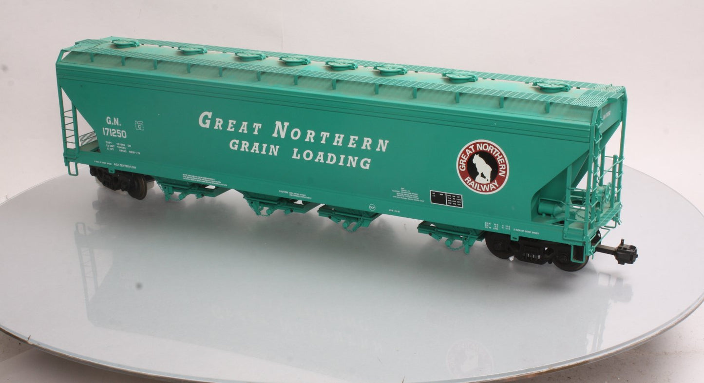 USA Trains R14108 Great Northern 4-Bay Center Flow Hopper #171252 - Metal Wheels