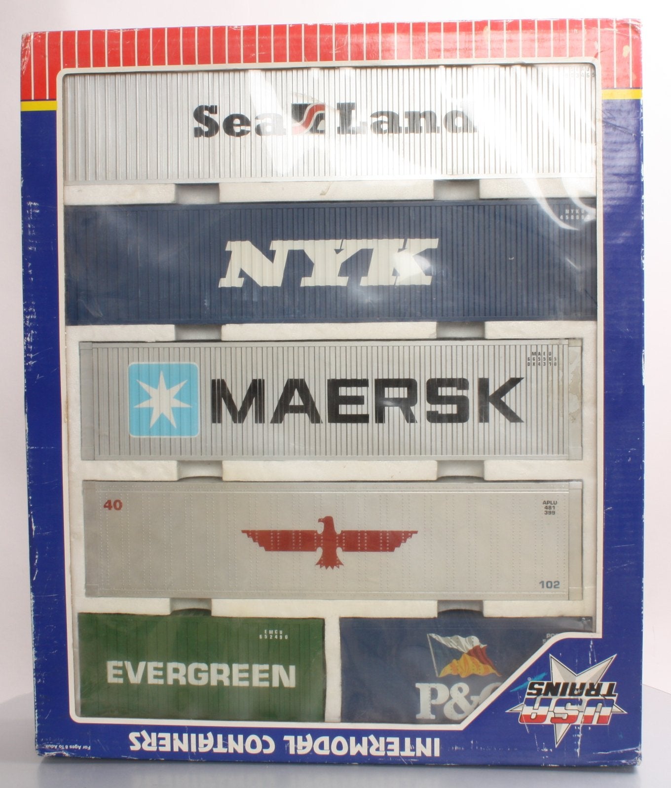 USA Trains 171021 G Multipack Containers Set