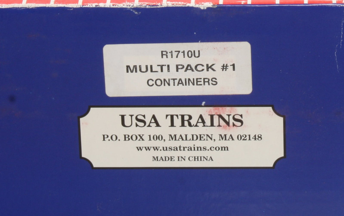 USA Trains 171021 G Multipack Containers Set