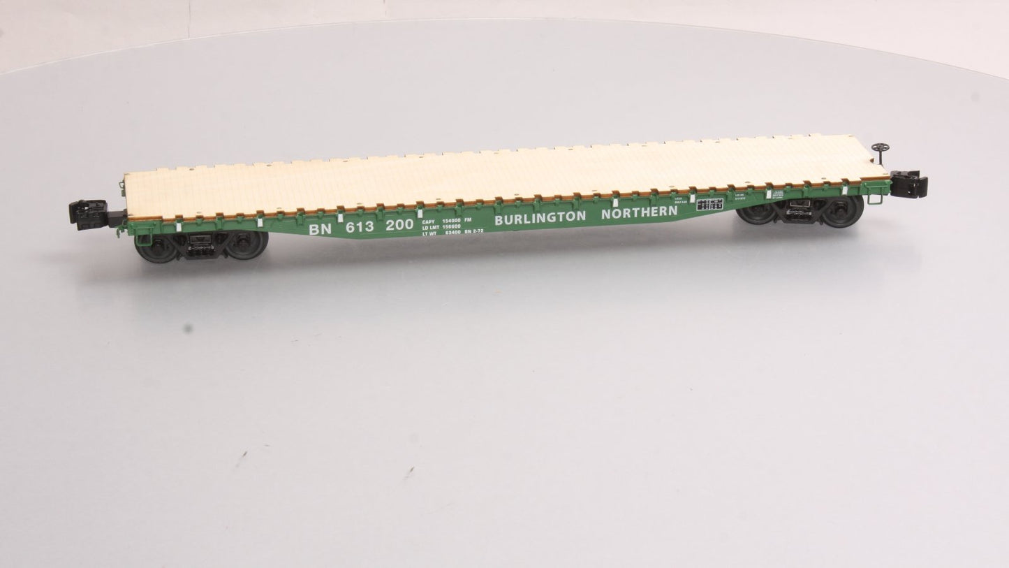 Lionel 6-19386 O Gauge Burlington Northern PS-4 Flatcar w/Stakes