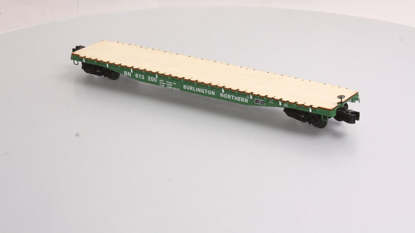 Lionel 6-19386 O Gauge Burlington Northern PS-4 Flatcar w/Stakes