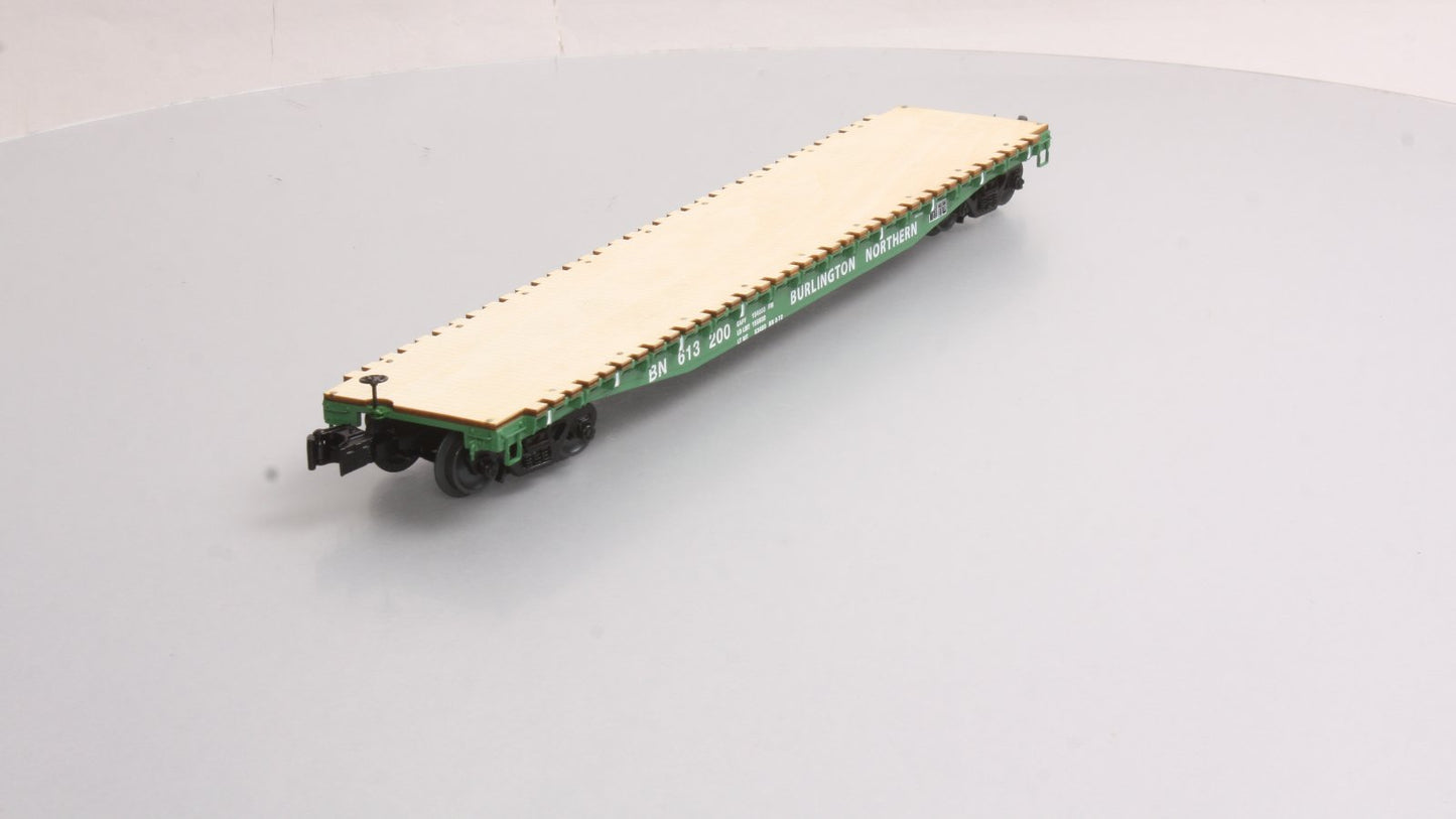 Lionel 6-19386 O Gauge Burlington Northern PS-4 Flatcar w/Stakes