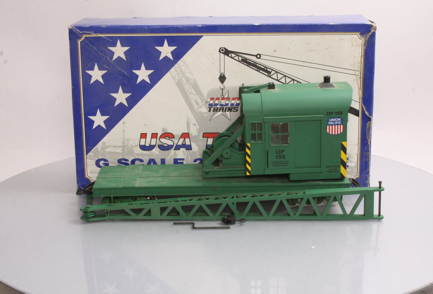USA Trains 1864 G Union Pacific 25-Ton Crane Car
