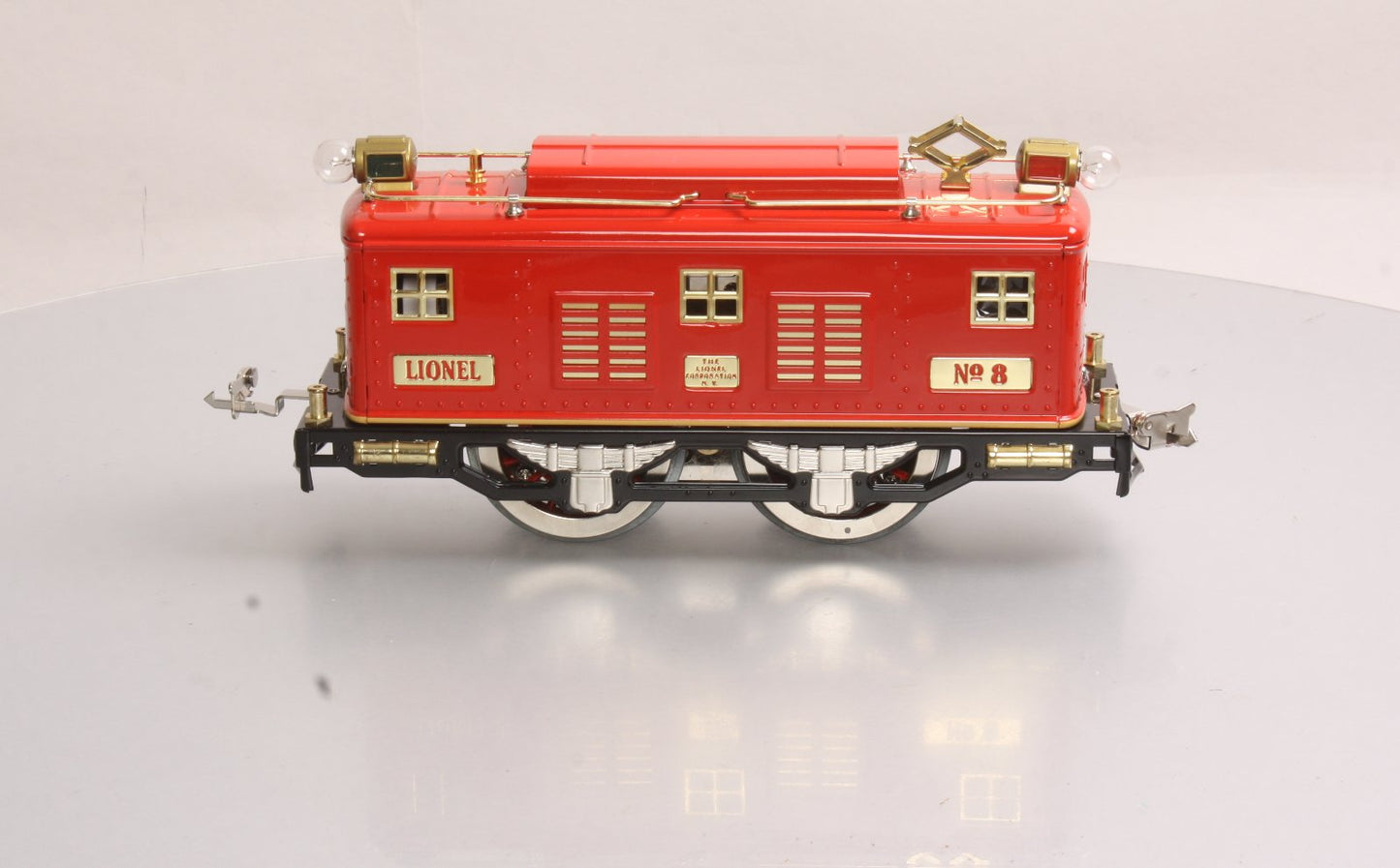 MTH 11-2006-1 Red & Cream No. 8E Std. Gauge Electric w/Proto 2.0