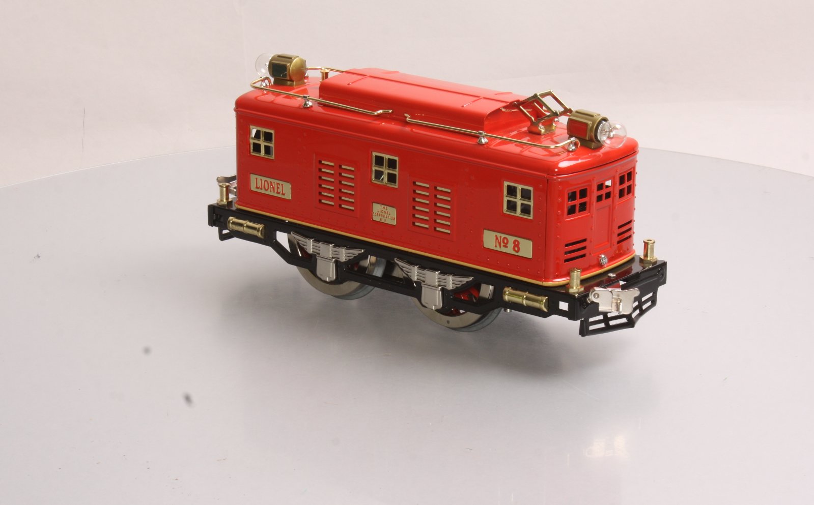 MTH 11-2006-1 Red & Cream No. 8E Std. Gauge Electric w/Proto 2.0