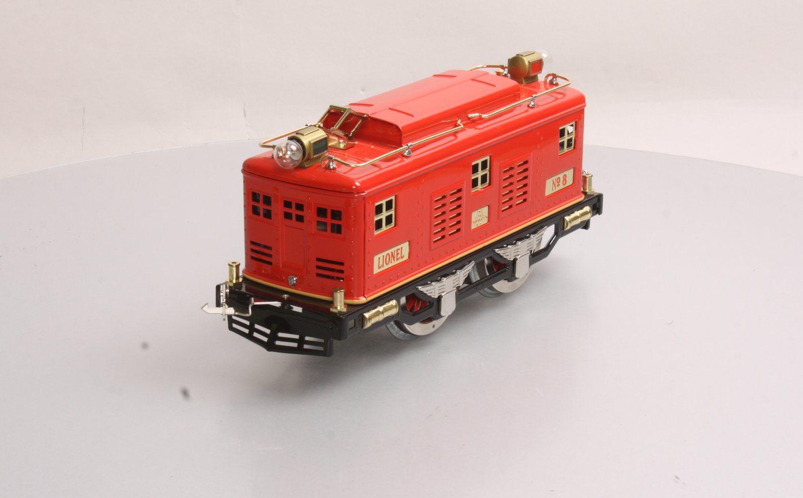 MTH 11-2006-1 Red & Cream No. 8E Std. Gauge Electric w/Proto 2.0