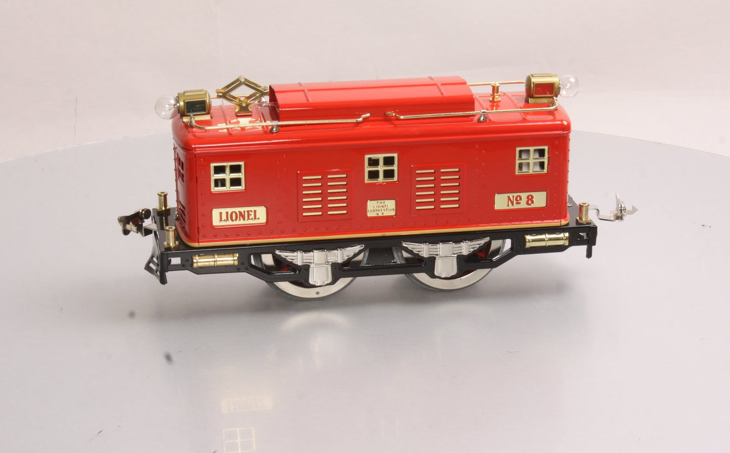MTH 11-2006-1 Red & Cream No. 8E Std. Gauge Electric w/Proto 2.0