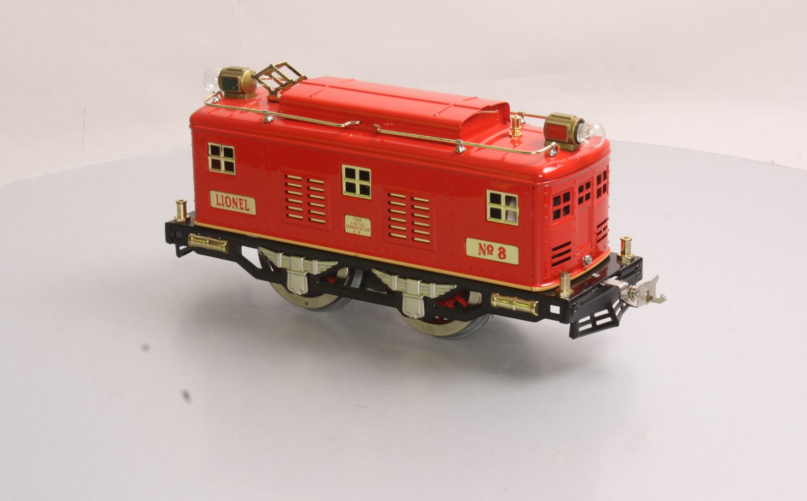 MTH 11-2006-1 Red & Cream No. 8E Std. Gauge Electric w/Proto 2.0