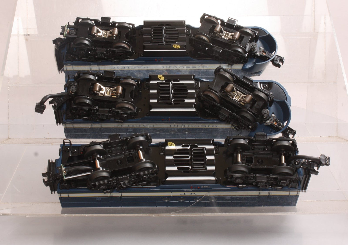 MTH 20-2974-1 Missouri Pacific FT ABA Diesel Engine Set w/PS2 ##501/502/501B