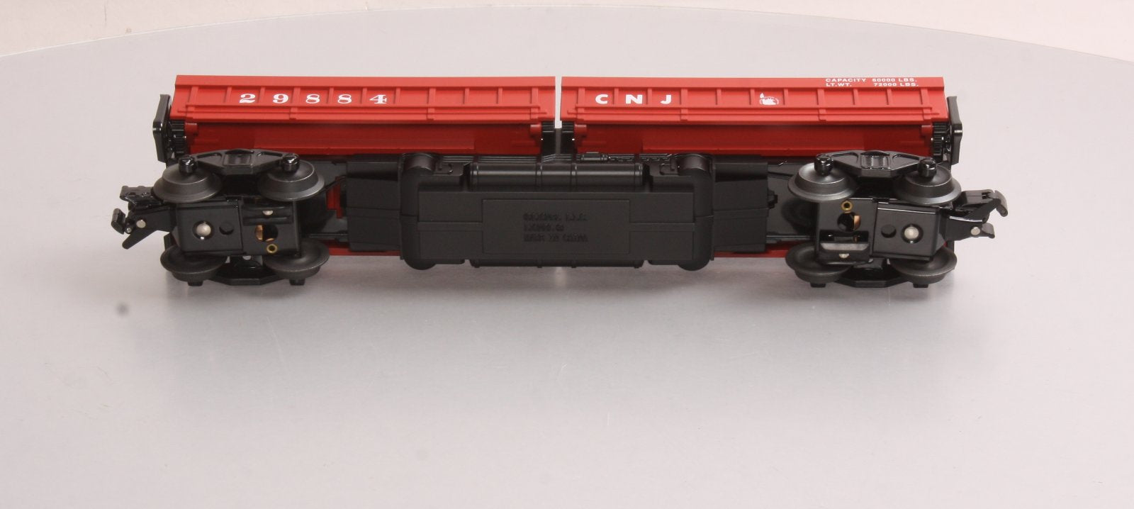 Lionel 6-29884 O Gauge Jersey Central Twin Dump Car