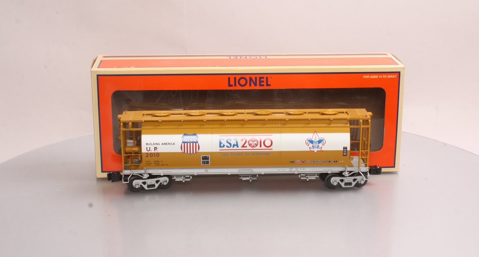 Lionel 6-27449 O Gauge Boy Scouts Of America® Cylindrical Hopper #2010