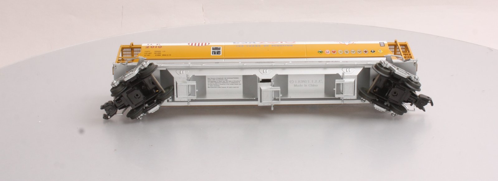 Lionel 6-27449 O Gauge Boy Scouts Of America® Cylindrical Hopper #2010