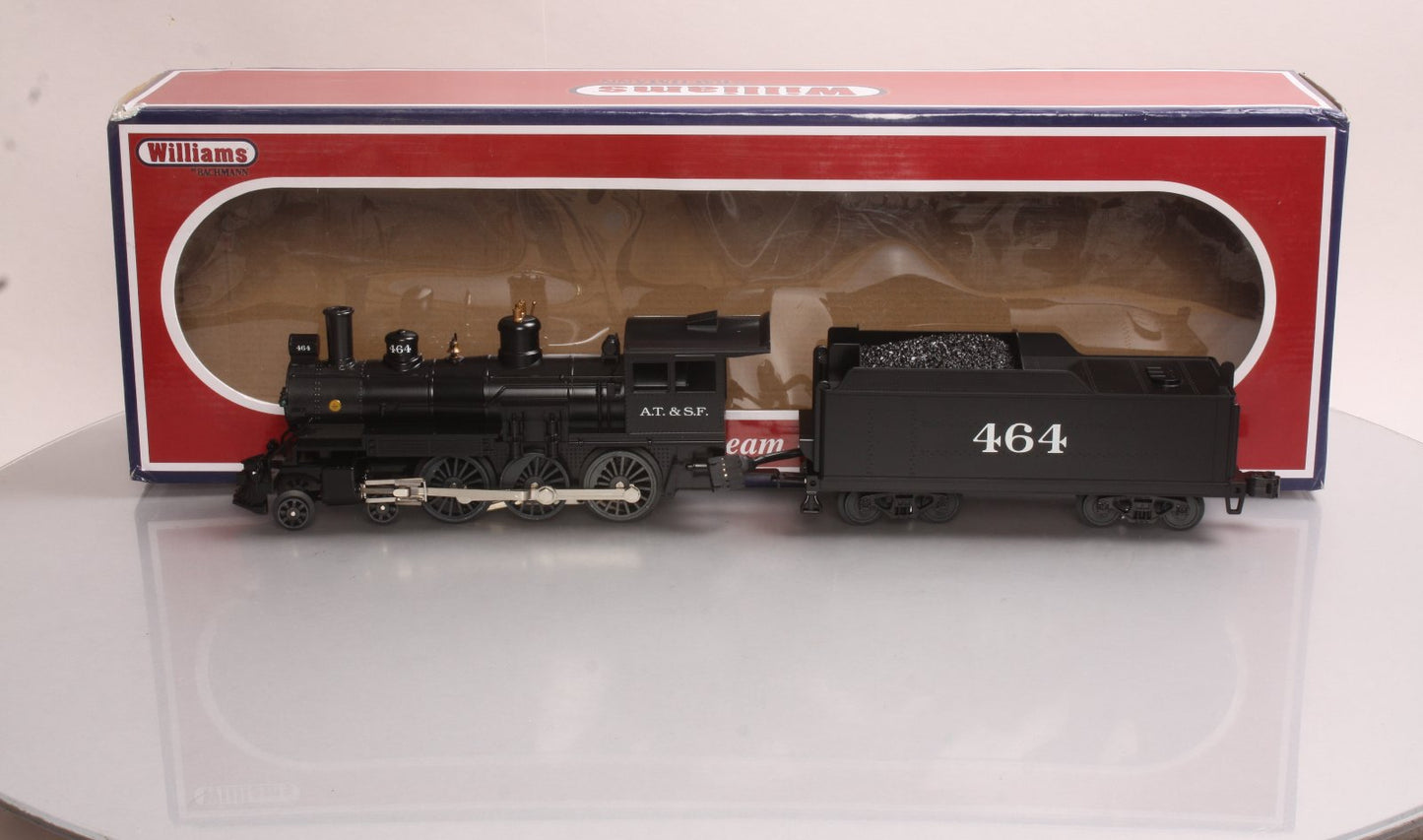 Williams 40603 WM Baldwin 4-6-0 Steam Locomotive Santa Fe O #464