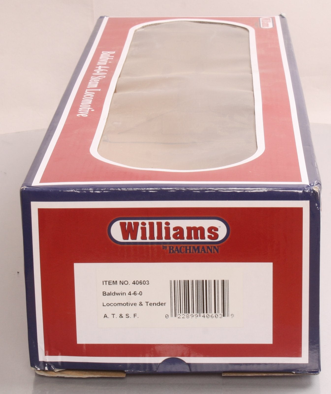 Williams 40603 WM Baldwin 4-6-0 Steam Locomotive Santa Fe O #464