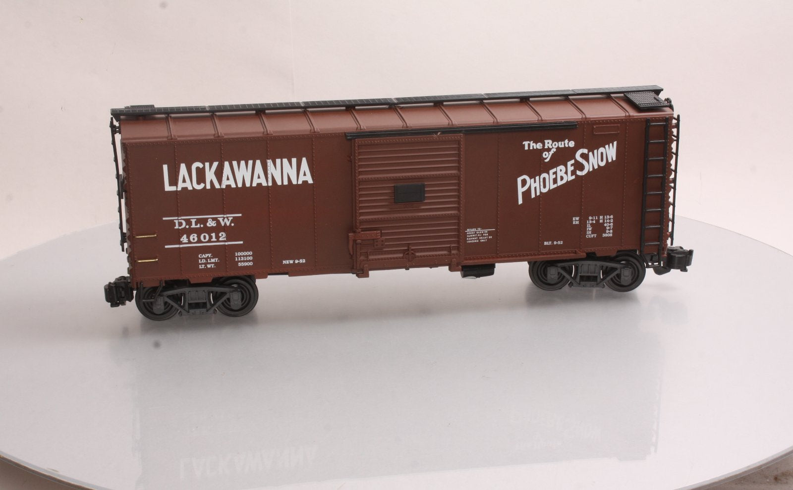 Aristo-Craft 46012 G Gauge Lackawanna Boxcar #46012