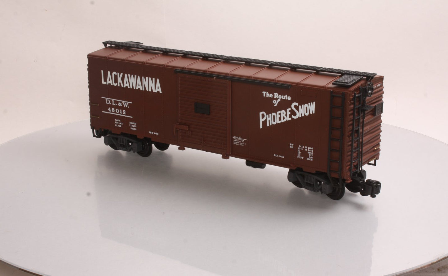 Aristo-Craft 46012 G Gauge Lackawanna Boxcar #46012