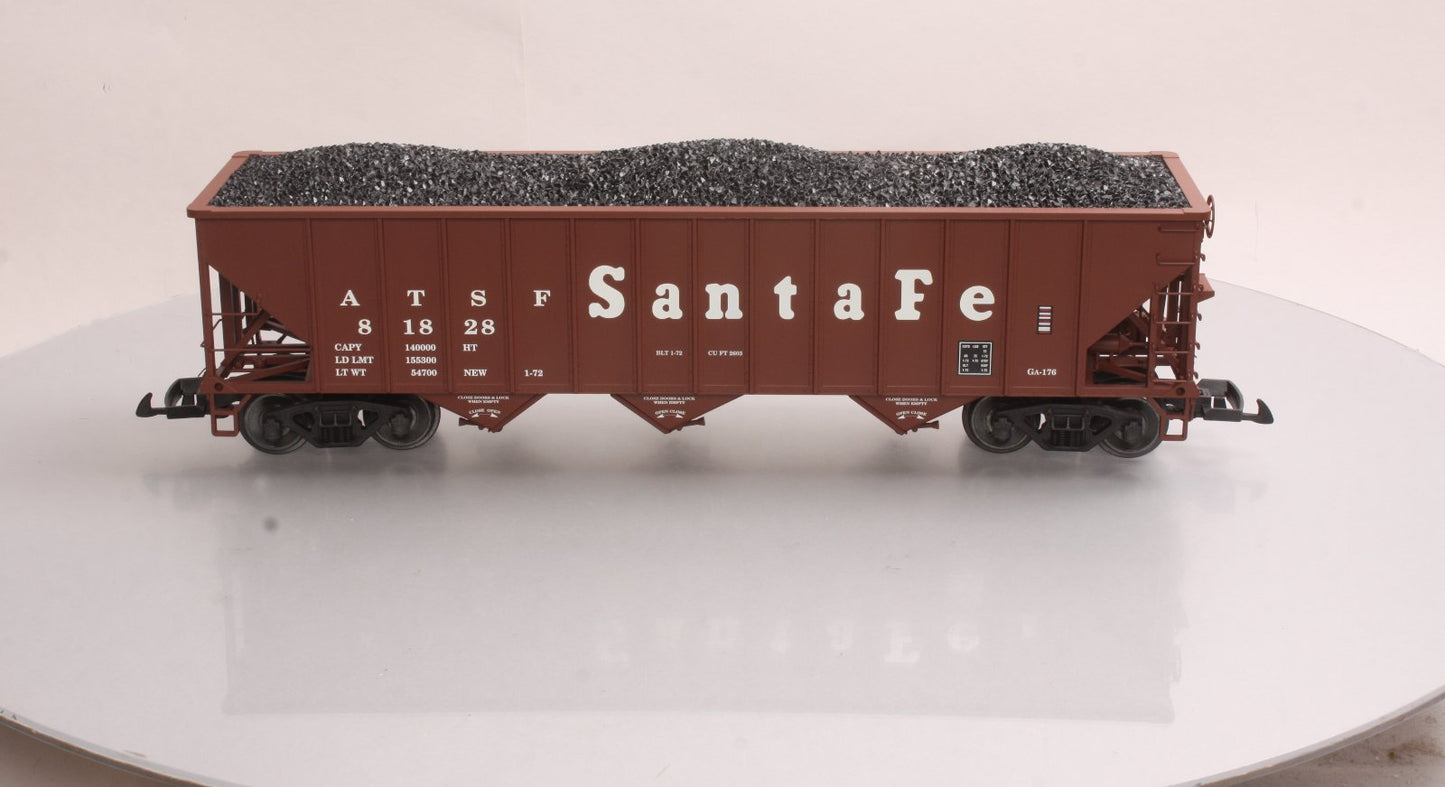 USA Trains 14002 G Atchison, Topeka & Santa Fe 70-Ton 3-Bay Coal Hopper #81826