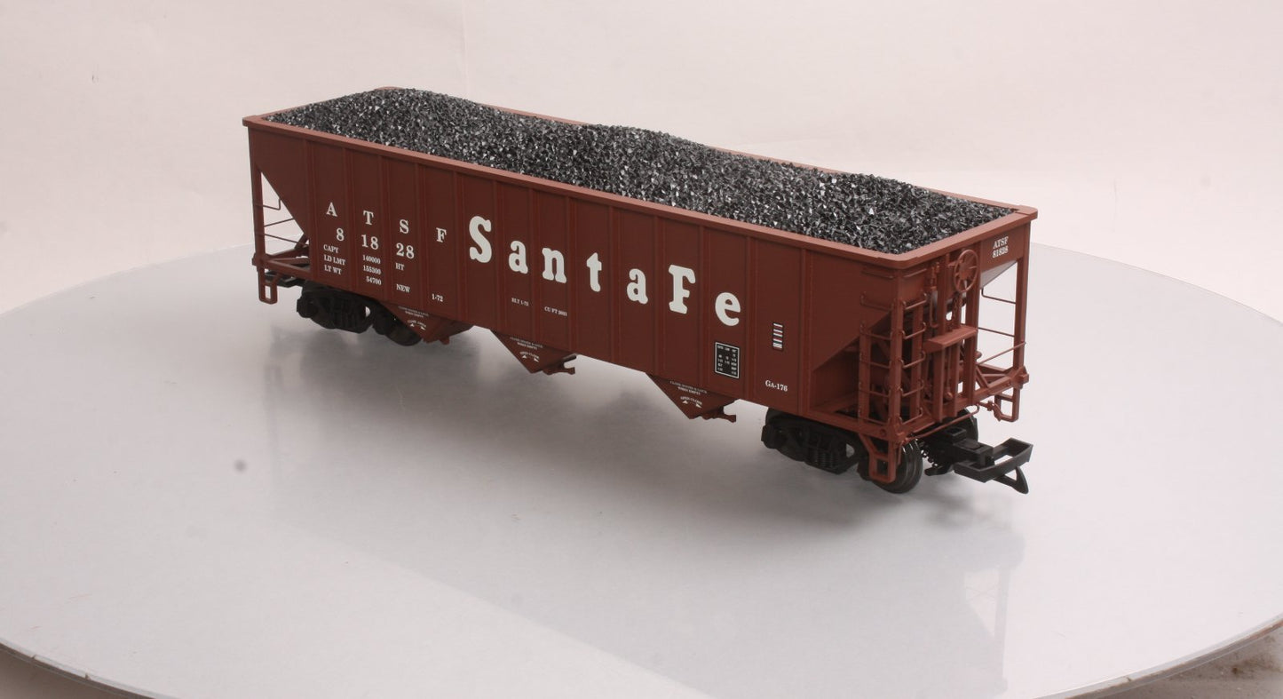 USA Trains 14002 G Atchison, Topeka & Santa Fe 70-Ton 3-Bay Coal Hopper #81826