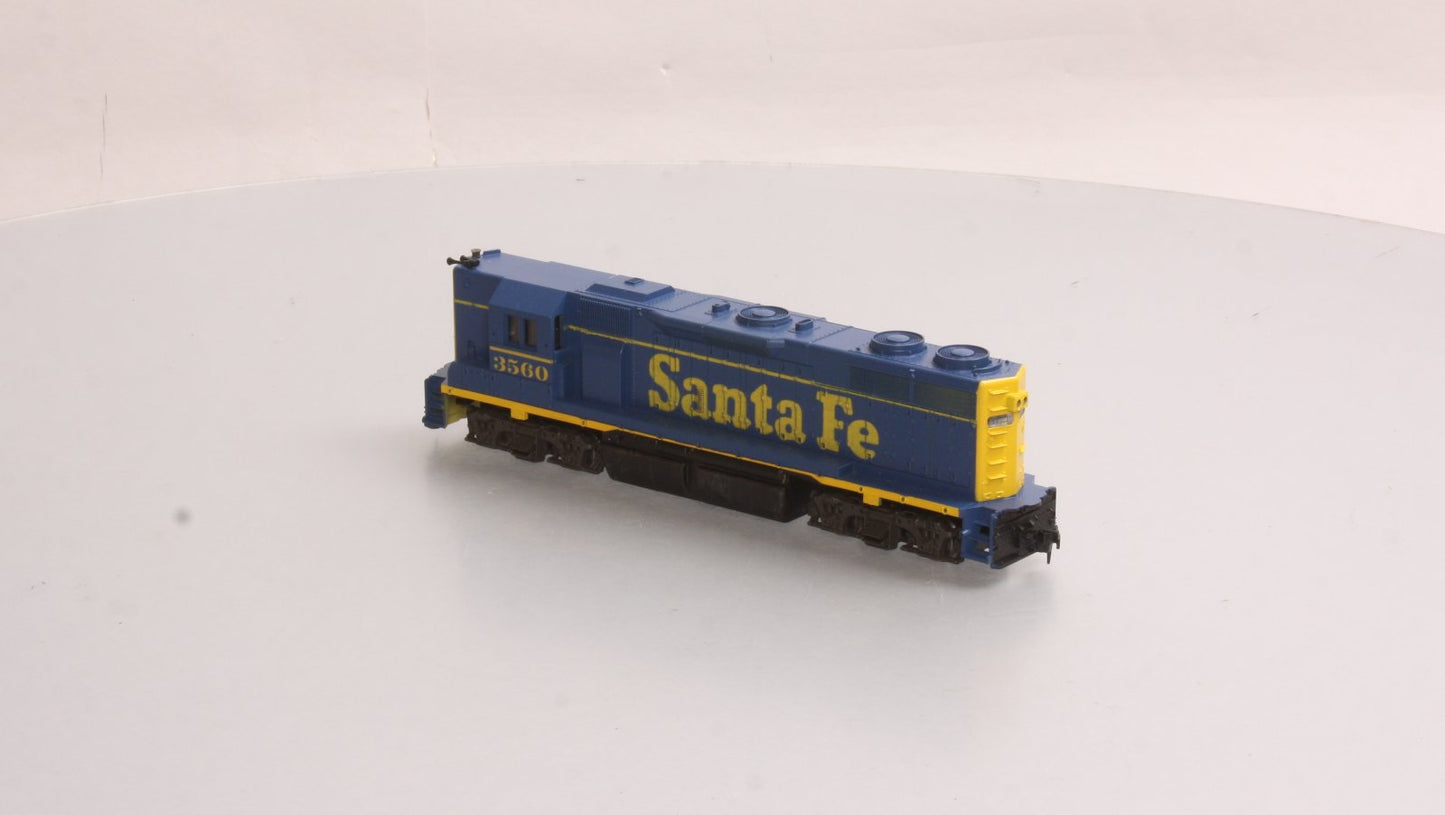 Atlas 7021 HO Scale Santa Fe GP38 Diesel Locomotive #3560