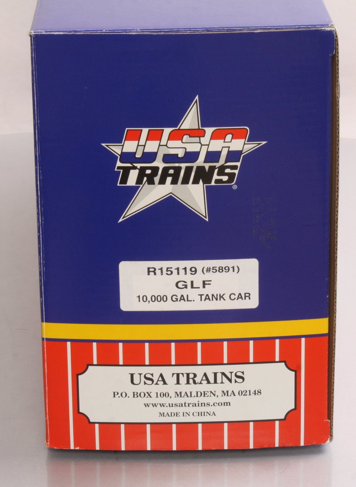 USA Trains 15119 G Gulf 10,000-Gallon Tank Car #5891