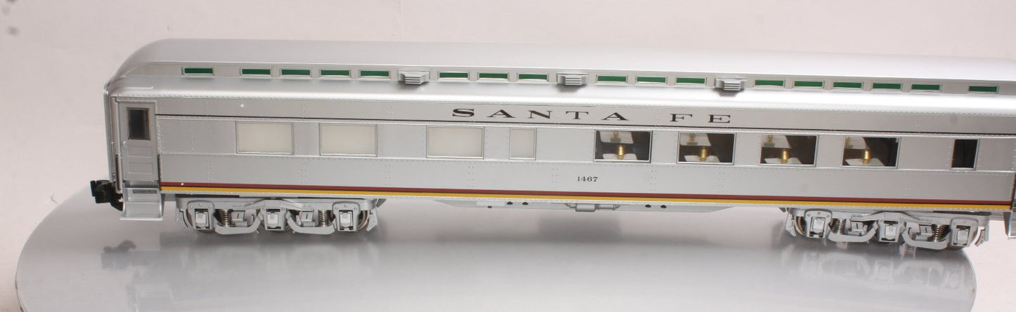 Aristo-Craft 31520 G Scale Santa Fe Heavyweight Dining Car #1467