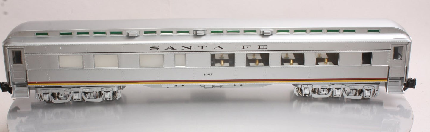 Aristo-Craft 31520 G Scale Santa Fe Heavyweight Dining Car #1467