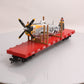 USA Trains R172104 G Santa Fe Flatcar with Automobile Load Corvettes #89653