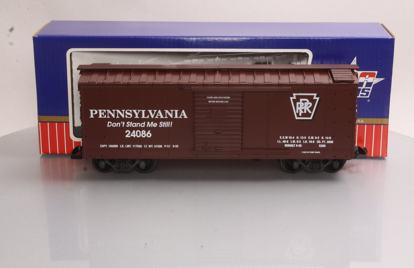 USA Trains 19062C G Pennsylvania Steel Boxcar #24087