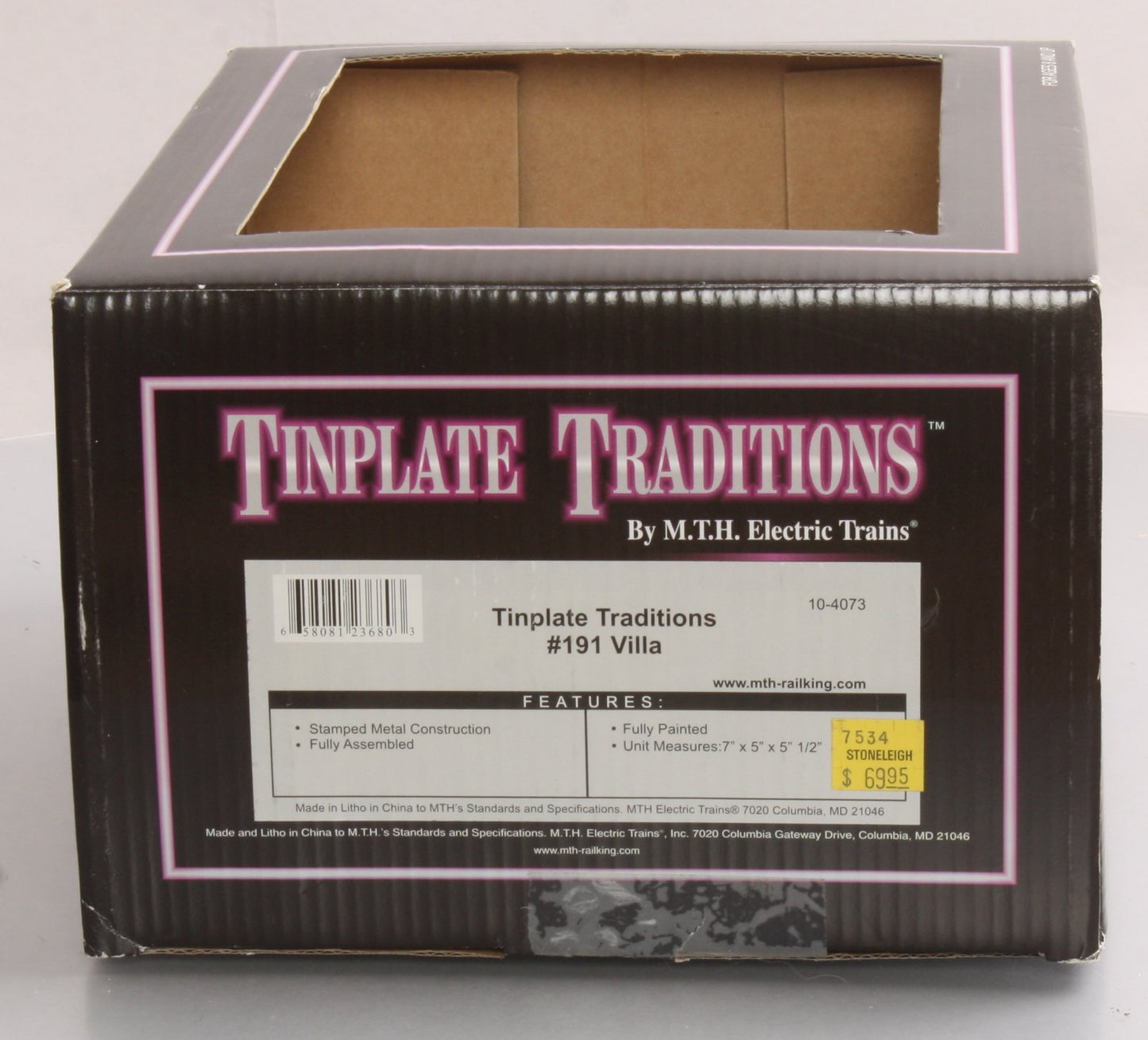 MTH 10-4073 #191 Tinplate Traditions Villa